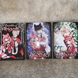 Manga.  Set of 3. BEASTS OG ABIGAILE.  Vol 1,2 and 4.